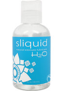 Sliquid Naturals H2o Original Water Based Lubricant 4.2oz