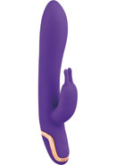 Entice Isabella Silicone Rabbit Vibrator - Purple