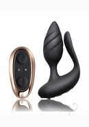 Cocktail Rechargeable Silicone Couples Vibrator With Remote...